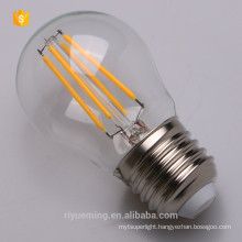Zero UV emission G45 Filament led lamp soft white 3000K